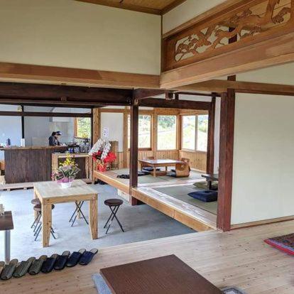 Villa 天空cafe寿ぐ Yufu Exterior foto